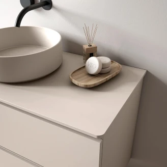 Bordplade <strong>Arka</strong>  Beige Mat 120x46 cm