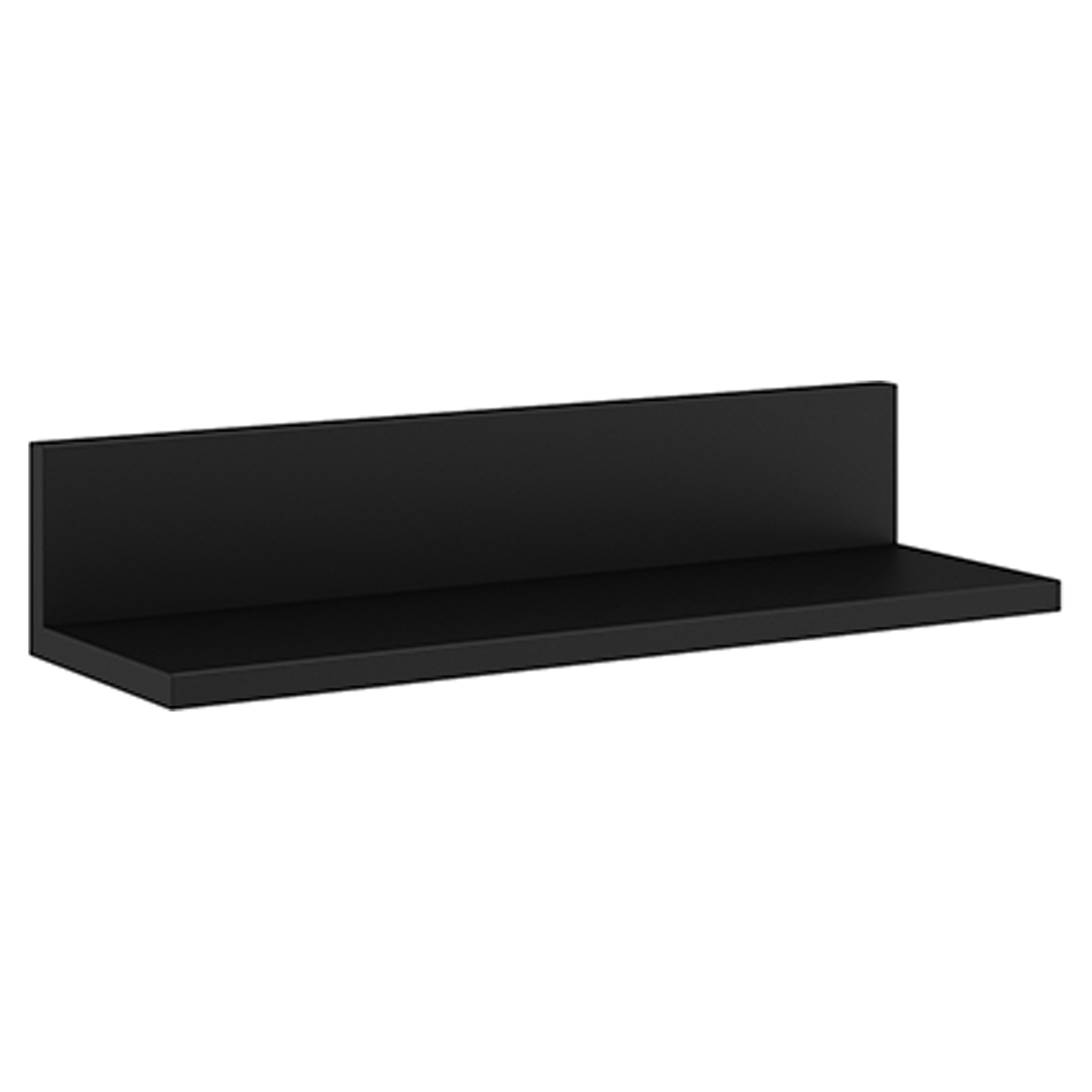 Badeværelseshylde Omni Sort Mat 50 cm