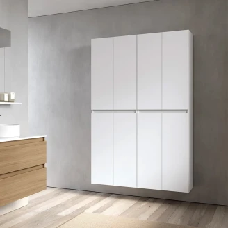 Højskab <strong>Omni</strong>  Hvid Mat 185 cm