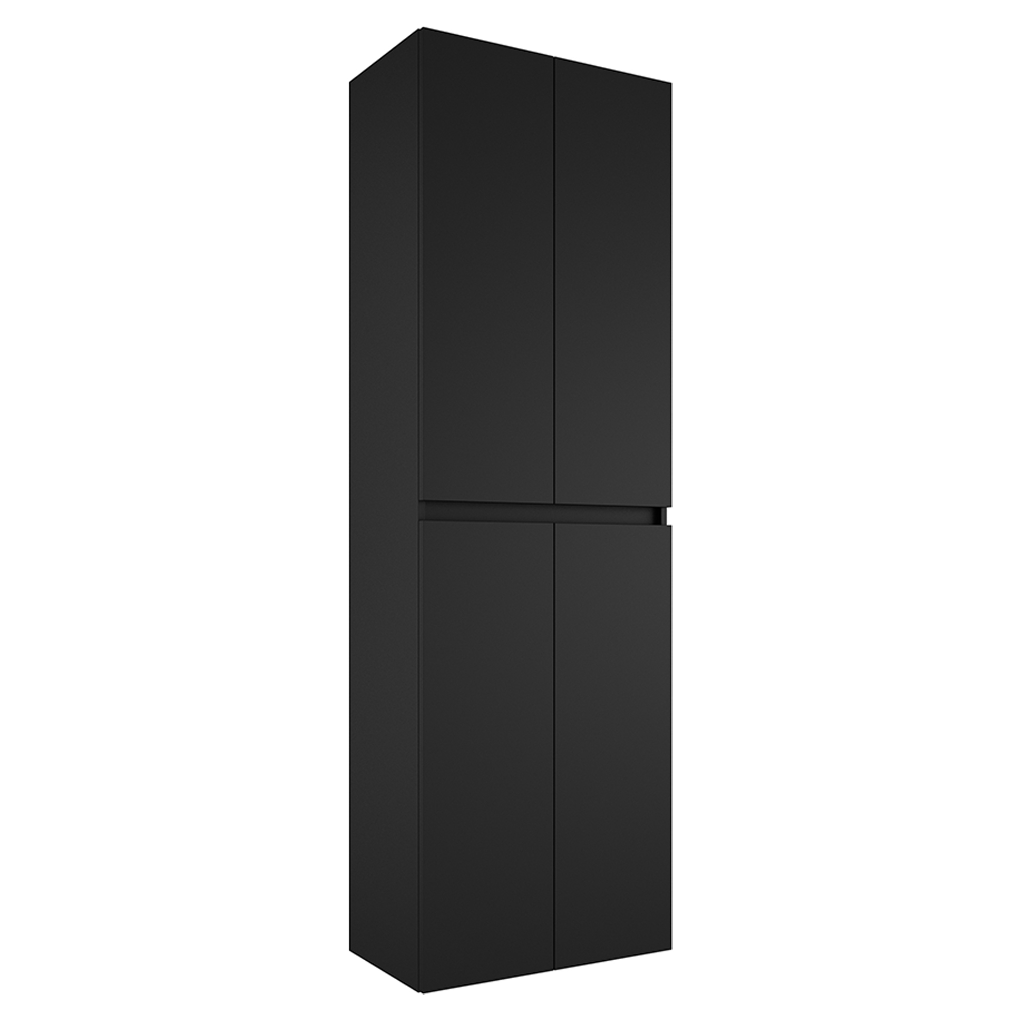 Højskab Omni Sort Mat 185 cm