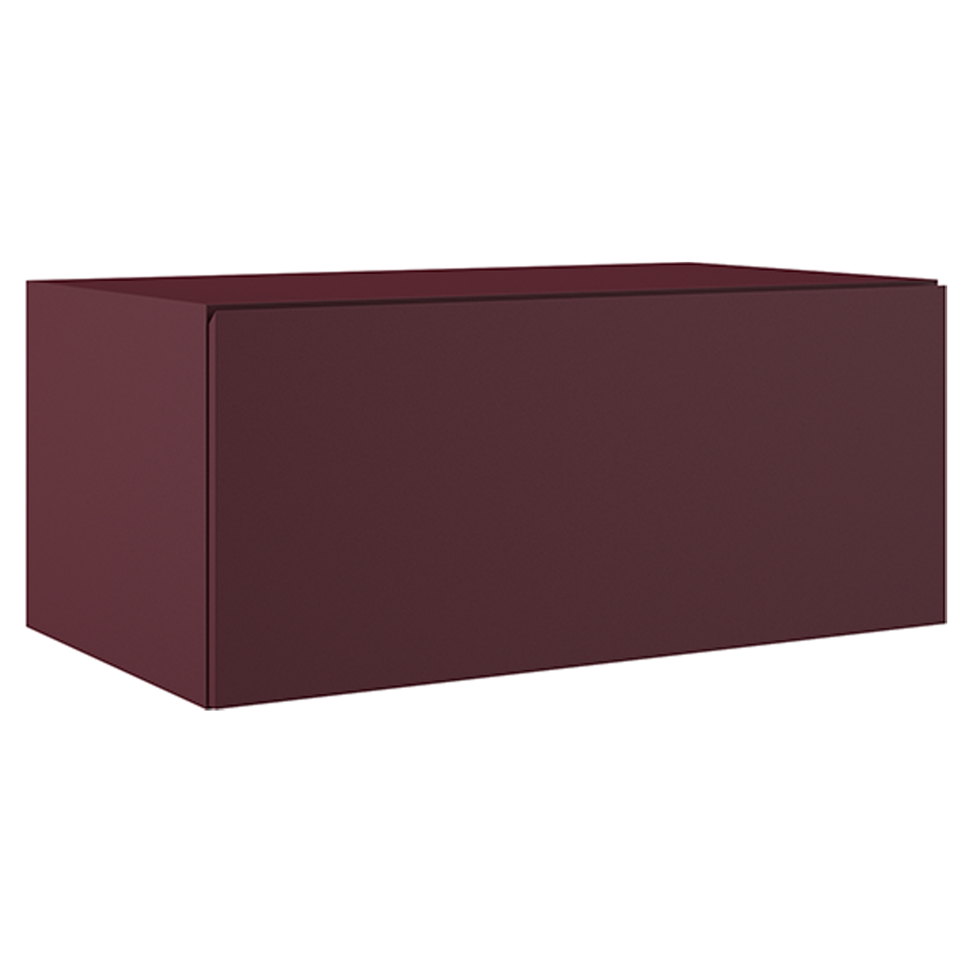 Underskab Elmstone Rød Mat 80 cm