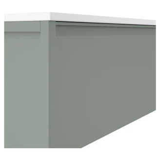 Vaskeskab <strong>Tone</strong>  Oliven Mat 80 cm, 1 Skuffe med Vask