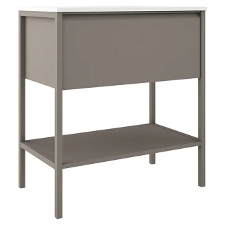 Underskab <strong>Tone</strong>  Grå Mat 80 cm, 1 Skuffe med Vask