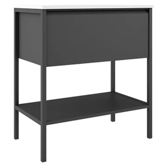 Underskab <strong>Tone</strong>  Mørkegrå Mat 80 cm, 1 Skuffe med Vask