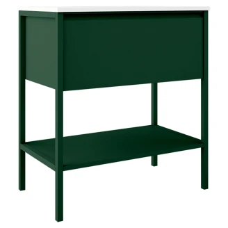 Underskab <strong>Tone</strong>  Grøn Mat 80 cm, 1 Skuffe med Vask