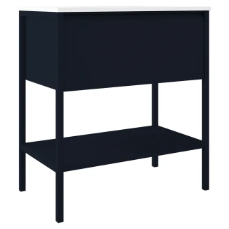 Underskab <strong>Tone</strong>  Mørkeblå Mat 80 cm, 1 Skuffe med Vask