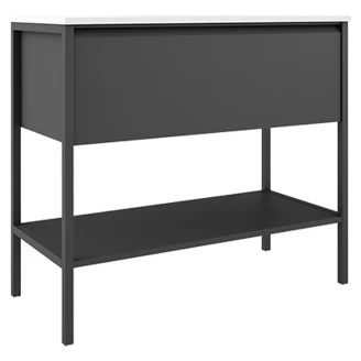 Underskab <strong>Tone</strong>  Mørkegrå Mat 100 cm, 1 Skuffe med Vask