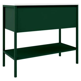 Underskab <strong>Tone</strong>  Grøn Mat 100 cm, 1 Skuffe med Vask