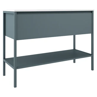 Underskab <strong>Tone</strong>  Blå Mat 120 cm, 1 Skuffe med Vask