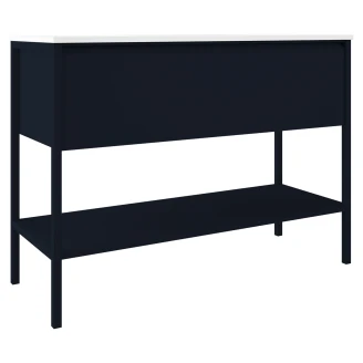 Underskab <strong>Tone</strong>  Mørkeblå Mat 120 cm, 1 Skuffe med Vask