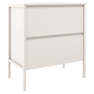 Underskab <strong>Tone</strong>  Beige Mat 80 cm, 2 Skuffer med Vask