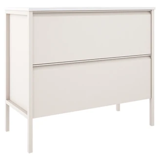 Underskab <strong>Tone</strong>  Beige Mat 100 cm, 2 Skuffer med Vask