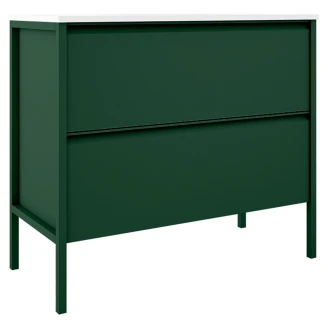 Underskab <strong>Tone</strong>  Grøn Mat 100 cm, 2 Skuffer med Vask