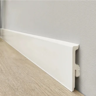 Arbiton PVC Gulvsokkel Hvid 6x220 cm