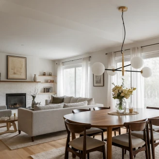 Nova Luce Hængelampe <strong>Vitra</strong>  Guld, Hvid 4 Lyskilder