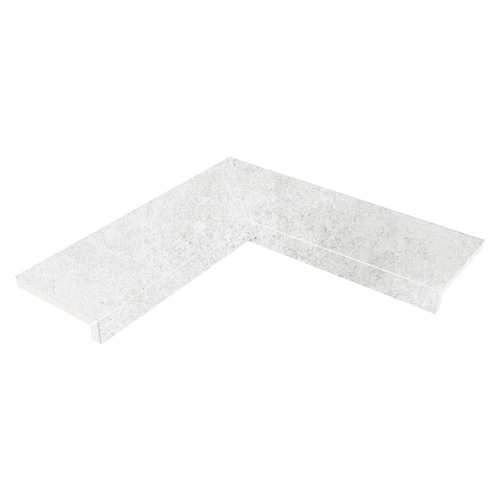 Poolhjørne Klinker Earthstone Lysegrå Mat 30x90 cm Tykkelse 20 mm