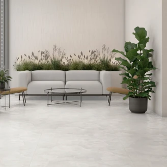 Klinker <strong>Delmora</strong>  Hvid Mat 60x60 cm