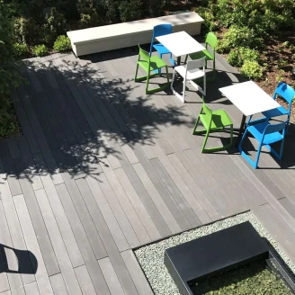 Komposit Terrassebrædder <strong>Natur</strong>  Silver 15x250 cm