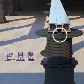 Clips til Aluminiumsskinne 100 st