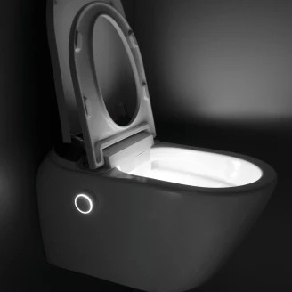 Væghængt Douchetoilet <strong>Silia</strong>  Hvid Blank