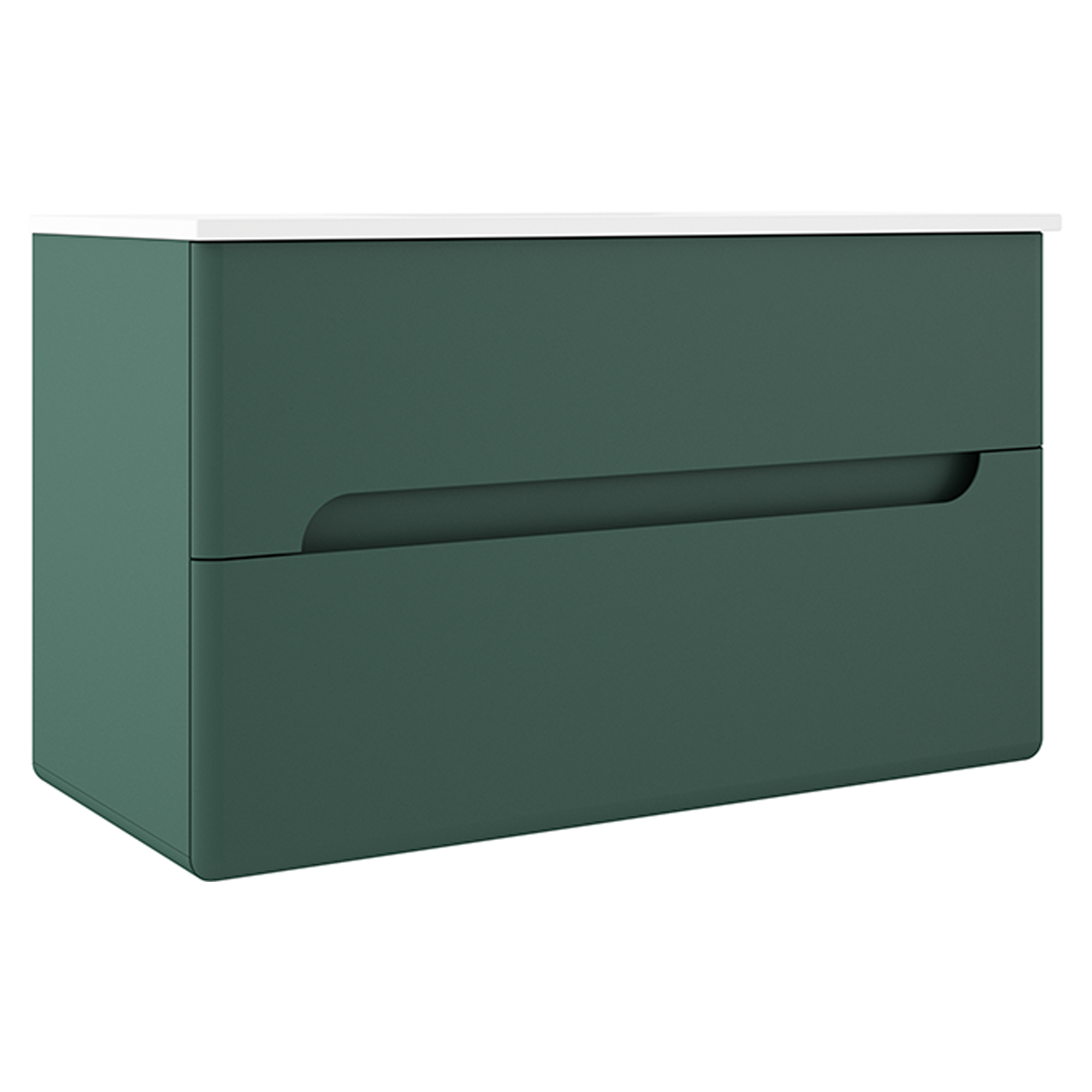 Underskab Rondo Grøn Mat 100 cm