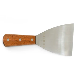 BBQ Sæt med Ildskål 80 cm Cortenstål, Fødder Stjerne Carbon, Plancha & Grillspade