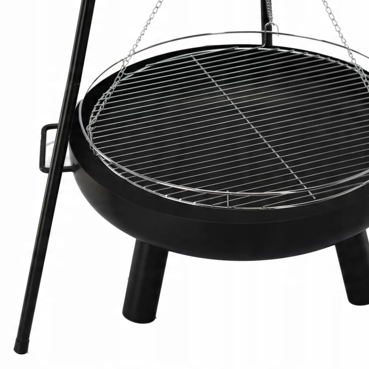 Ildskål Radian Sort Ø 60 cm med Tripod 150 cm