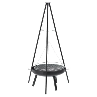 Ildskål <strong>Radian</strong>  Sort Ø 60 cm med Tripod 150 cm