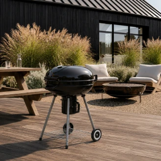 Kulgrill med Låg <strong>Ferro</strong>  Sort