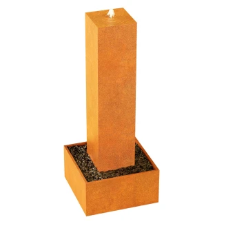 Cortena Fontæne <strong>Fuente</strong>  Cortenstål 60x60x150 cm