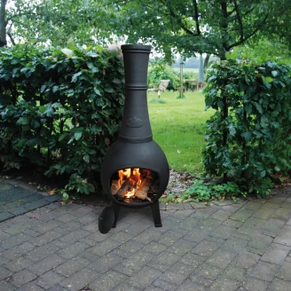 Ildsted <strong>Nordfyr</strong>  Støbejern Sort 105 cm