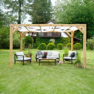 Pergola <strong>Norwell</strong>  Træ 300x400 cm