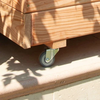 Sæt med 4 Hjul <strong>Wisley</strong>  Sort