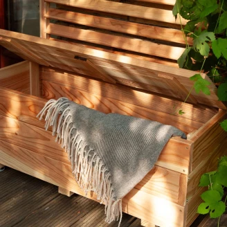 Bænk 89x39 cm til Krukke <strong>Fenwick</strong>  Træ