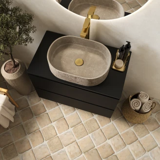 Klinker <strong>Rustierra</strong>  Beige Mat 15x15 cm