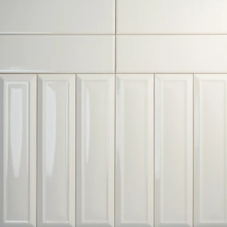 Estudio Vægflise <strong>Metropolis</strong>  White Blank 10x40 cm