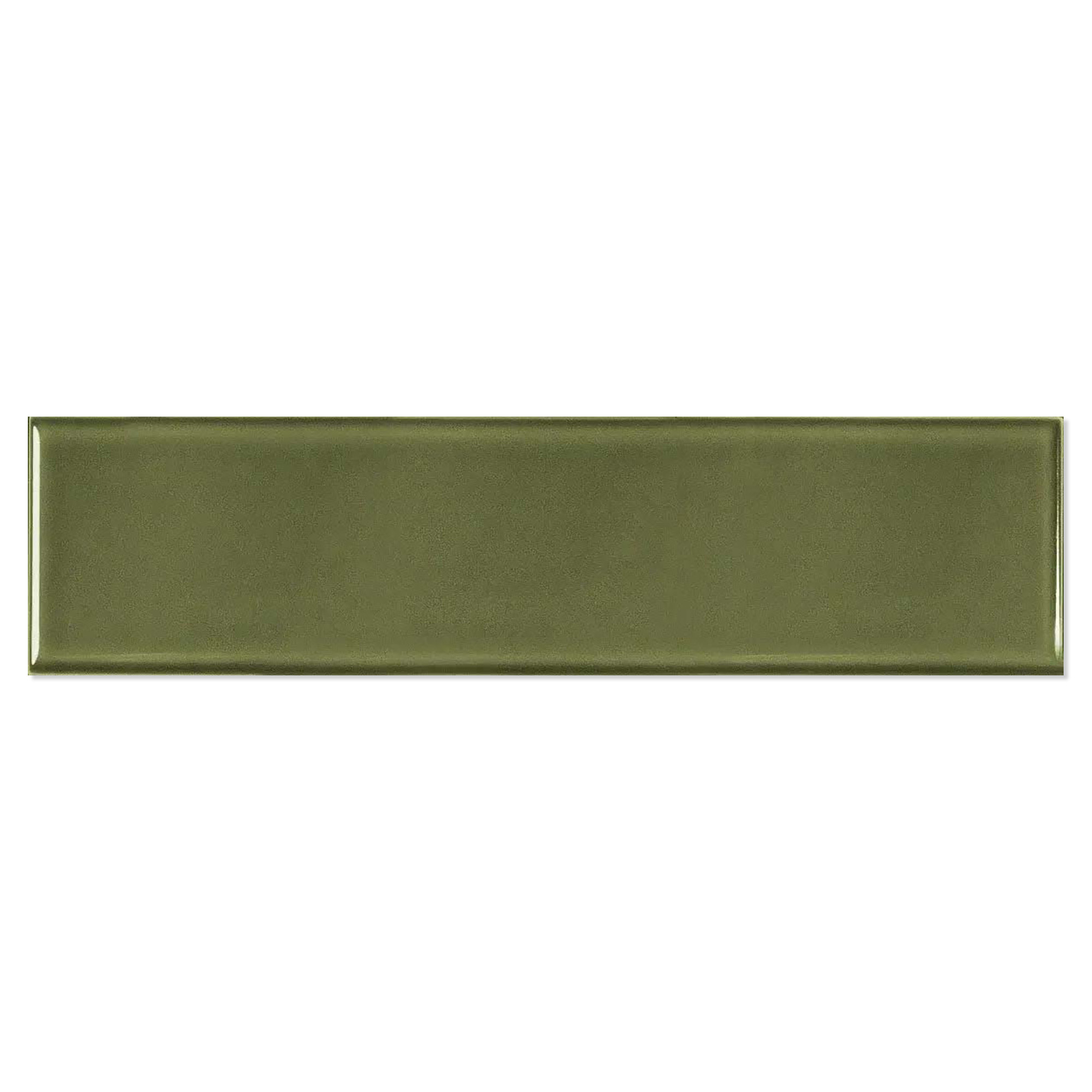 Estudio Vægflise Metropolis Vivid Green Blank 10x40 cm