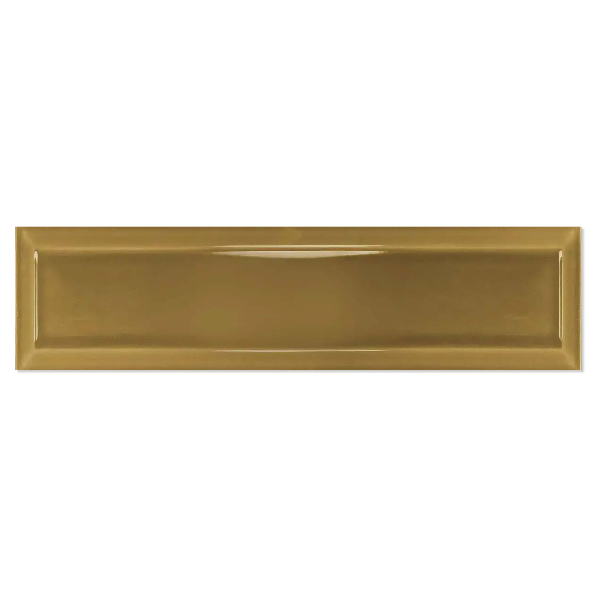 Estudio Vægflise Metropolis Soft Caramel Frame Blank 10x40 cm