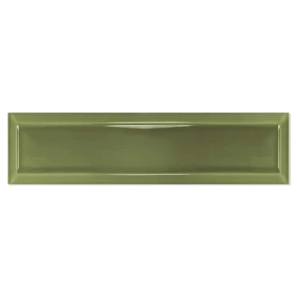 Estudio Vægflise <strong>Metropolis</strong>  Vivid Green Frame Blank 10x40 cm