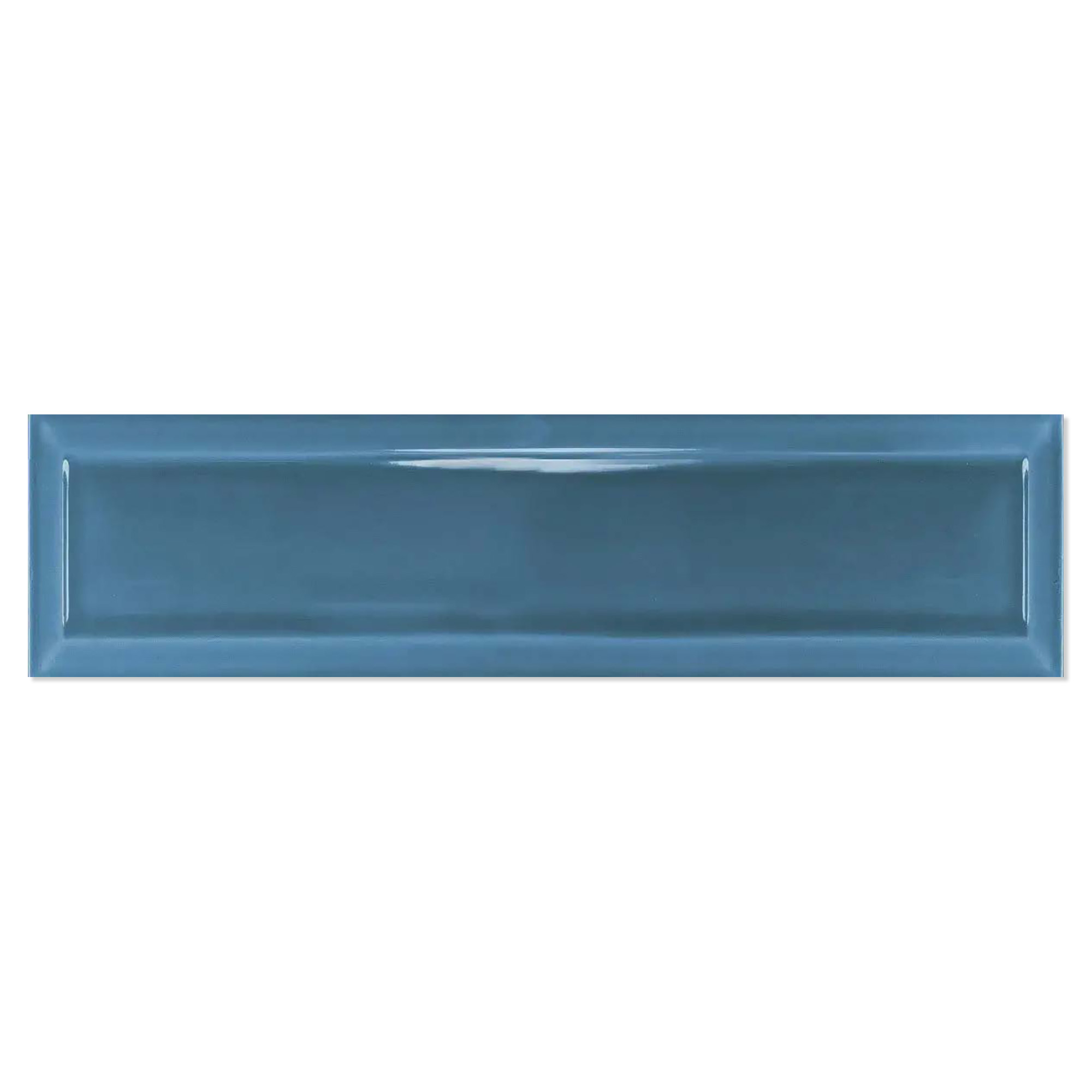 Estudio Vægflise Metropolis Light Blue Frame Blank 10x40 cm