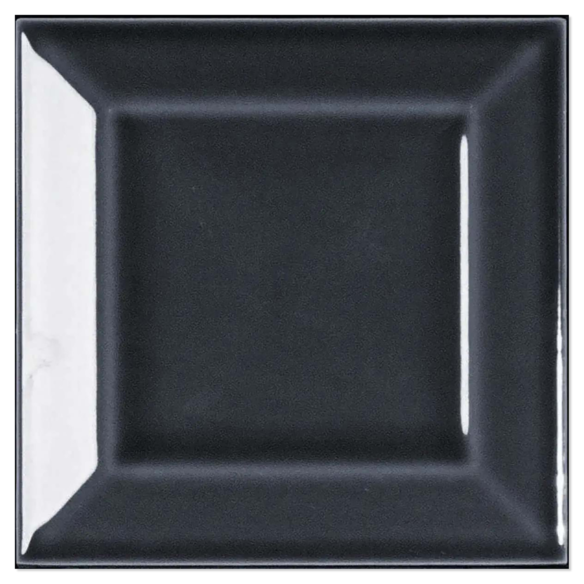 Estudio Vægflise Metropolis Deep Blue Frame Blank 10x10 cm