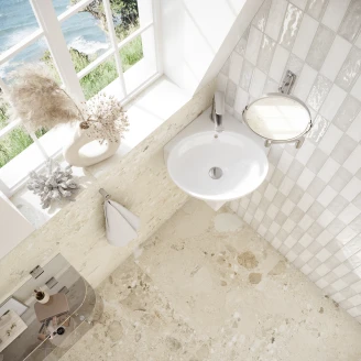 Klinker <strong>Vento</strong>  Sand Beige Mat 60x60 cm