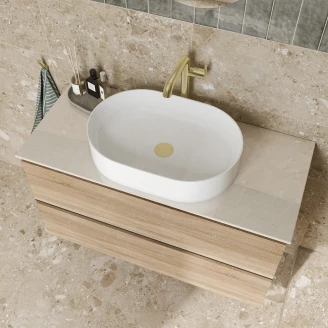 Cosentino Bordplade Silestone Lys Beige Poleret 100 cm