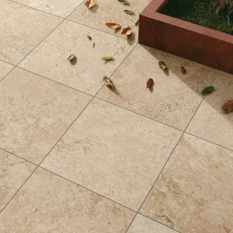 Novoceram Udendørs Klinker <strong>Tiber Novoceram</strong>  Lys Mat 80x80 cm Tykkelse 20 mm