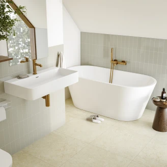 Klinker <strong>Slite</strong>  Lys Beige Mat 60x60 cm