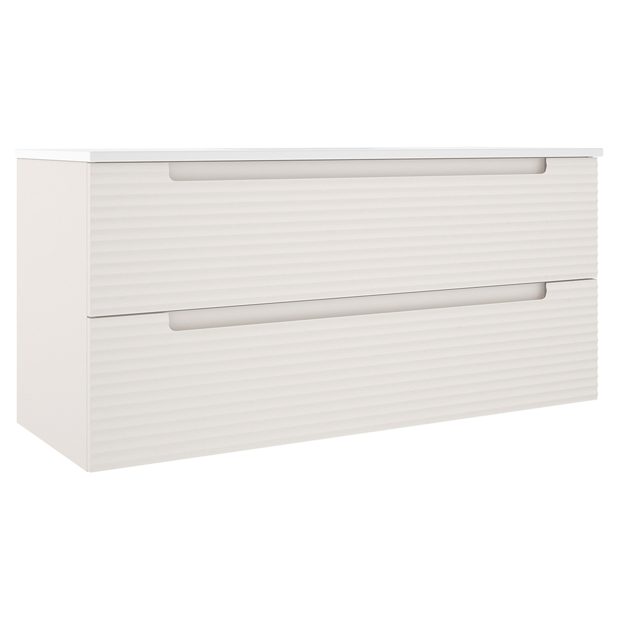 Vaskeskab Ramos Beige Mat 120 cm med Vask