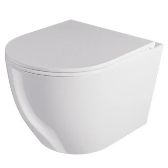Væghængt Toilet <strong>Gesolo</strong>  Hvid Blank