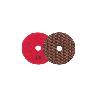 Polerpad til Tørpolering Ø100 mm, Nr. 50
