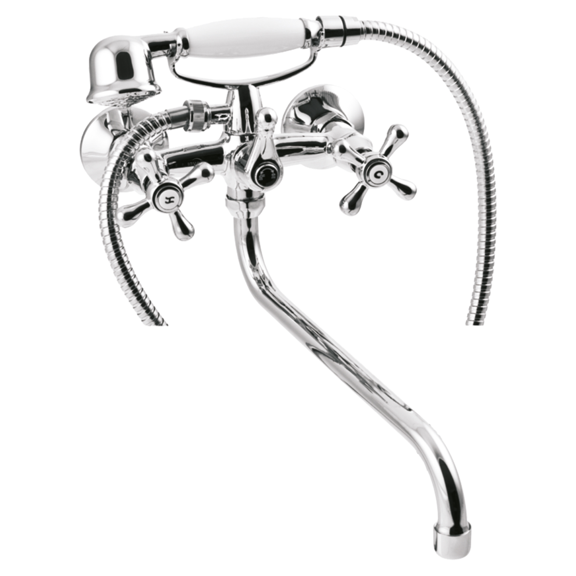Badekararmatur Loxley Krom Blank 30 cm