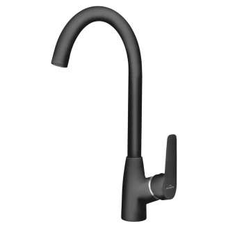 Køkkenarmatur <strong>Luario</strong>  Sort Mat